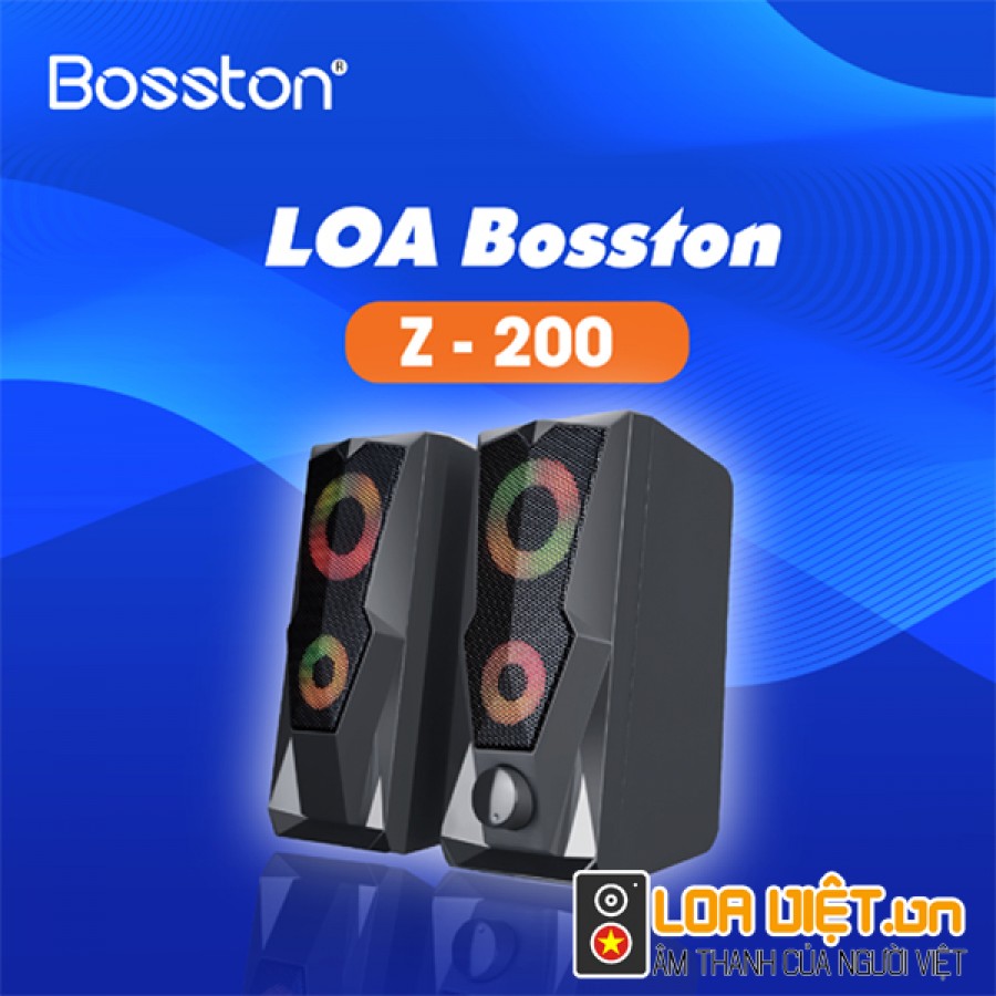 Loa Vi Tính Bosston Z200 Đèn Led RGB